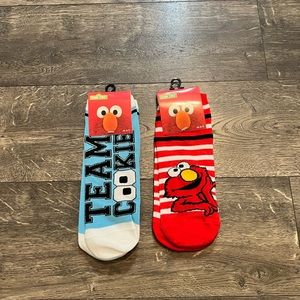 Sesame Street‎ Ankle High Socks NWT